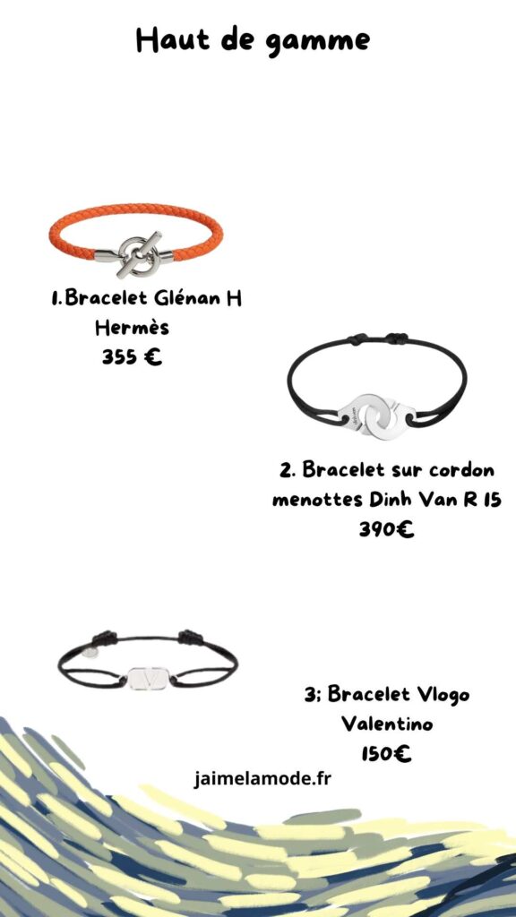 Trois Bracelet Haut de gamme